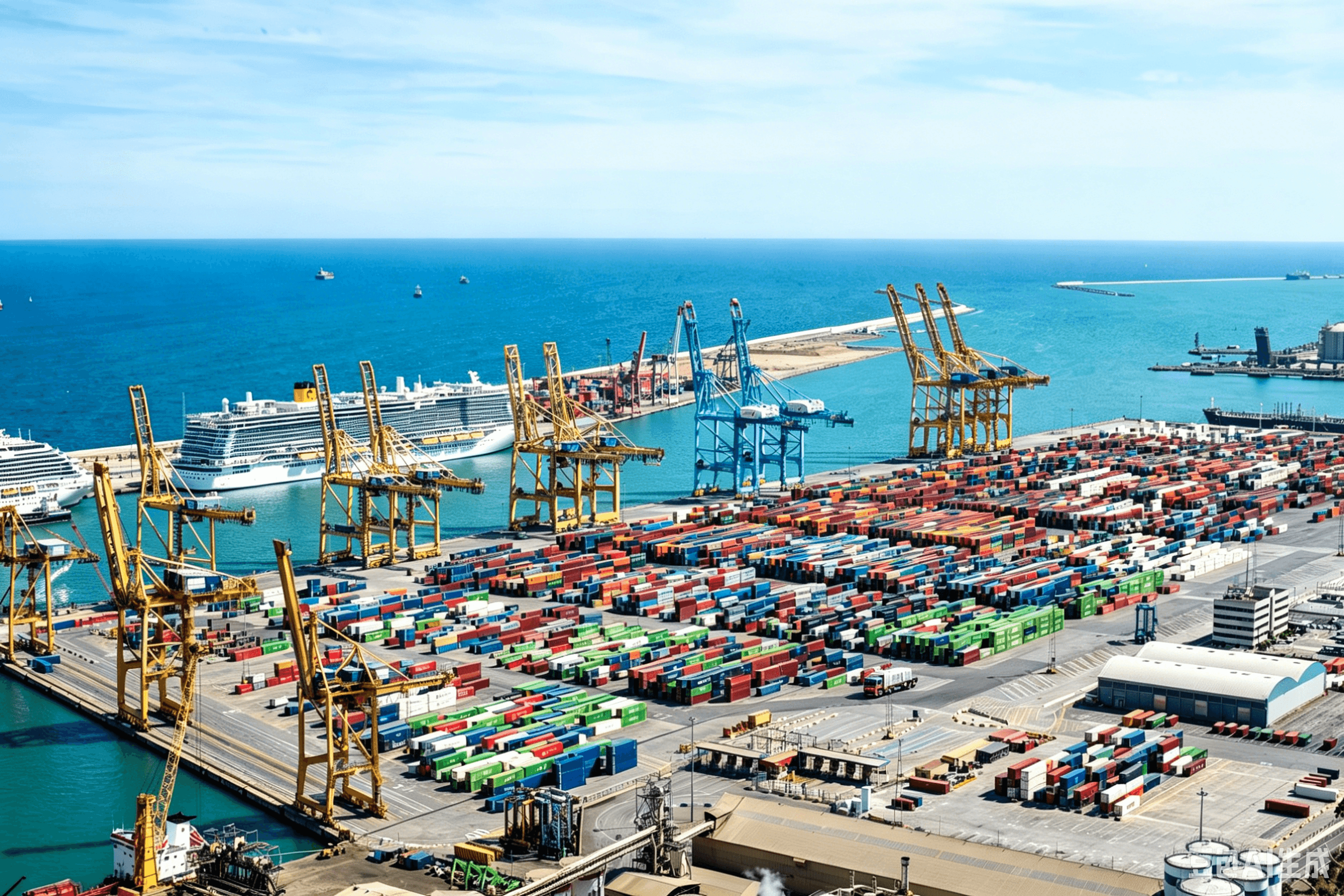 Port Aerial View